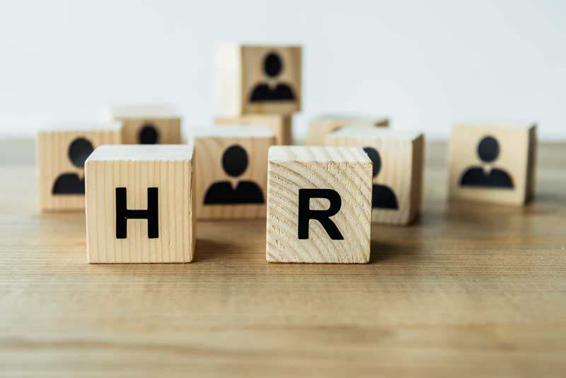 image of wooden blocks with the letters H and R